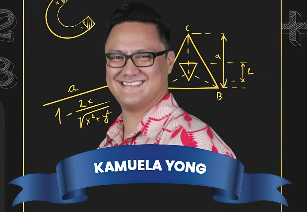 Our next AAPI Mathematician we’re highlighting this mong is Kamuela E Yong. Kamuela is a trailblazer in mathematics, setting the milestone as the first Native Hawaiian to achieve a Ph.D. in applied mathematics.