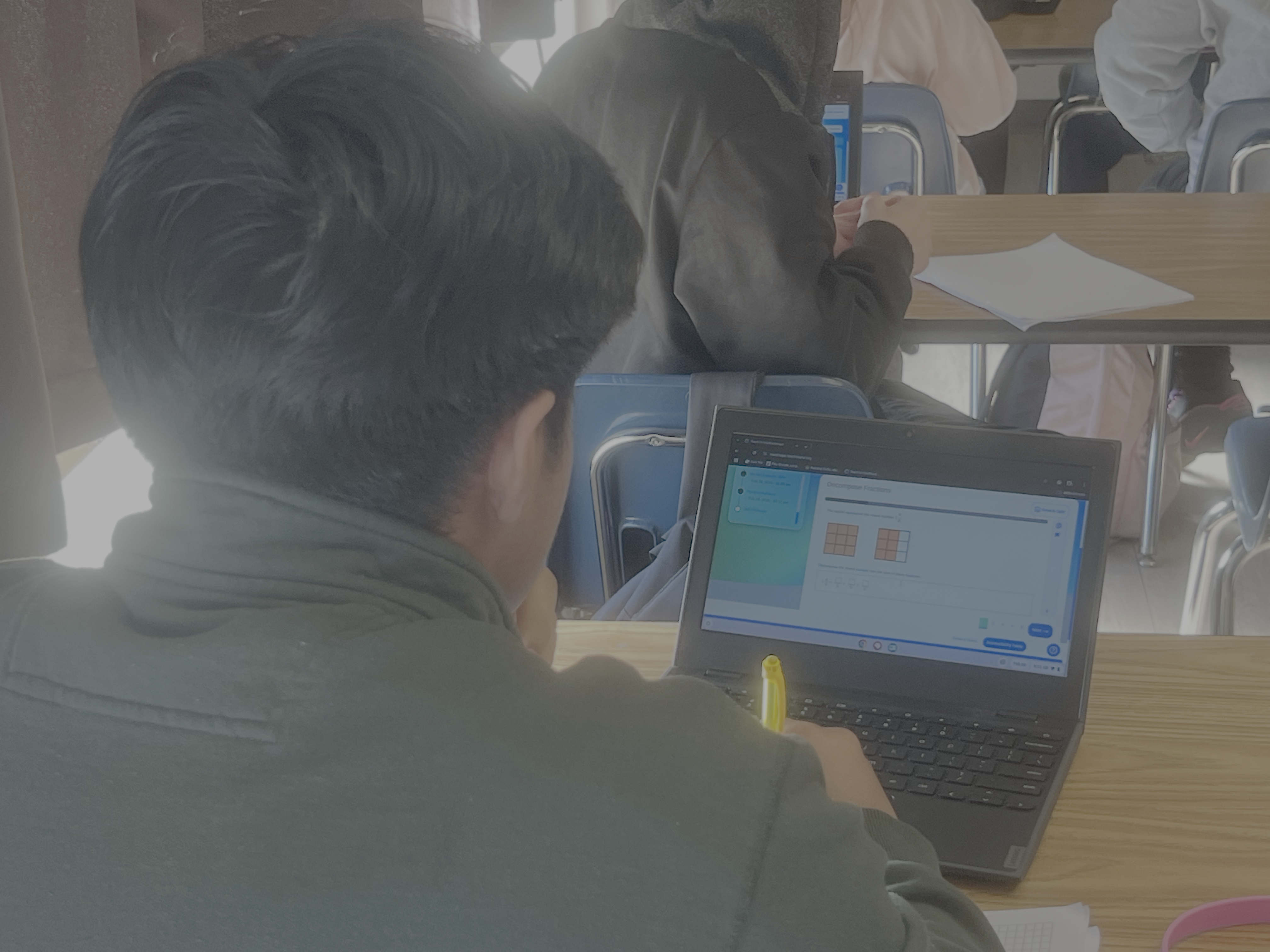 Student working in Roadmaps