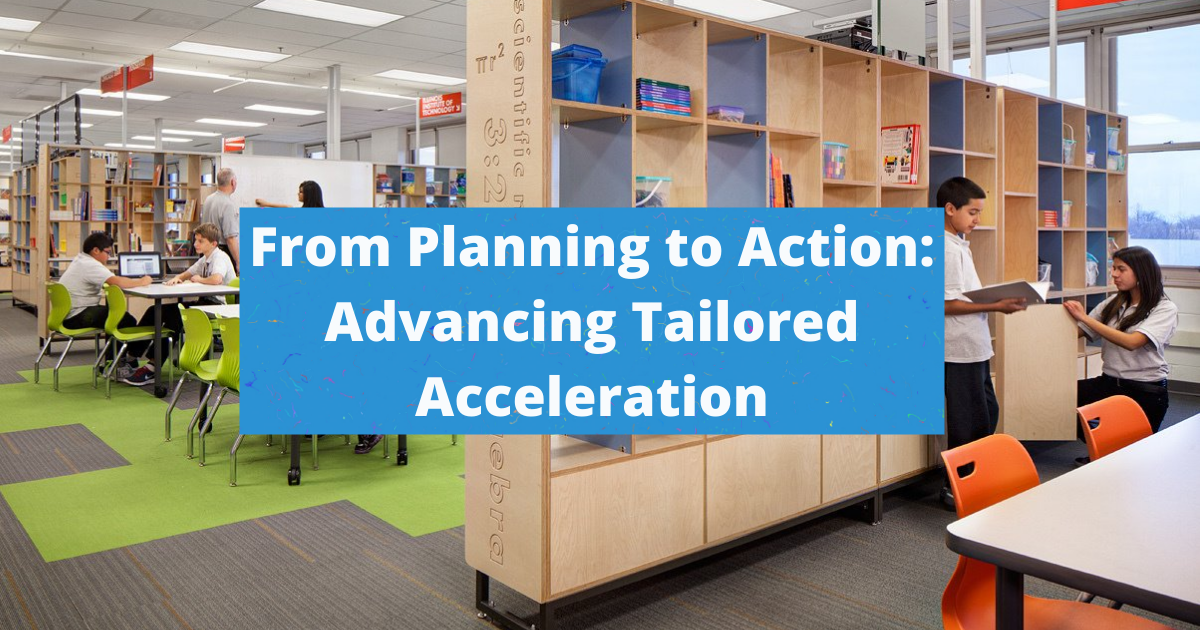From Planning to Action: Advancing Tailored Acceleration